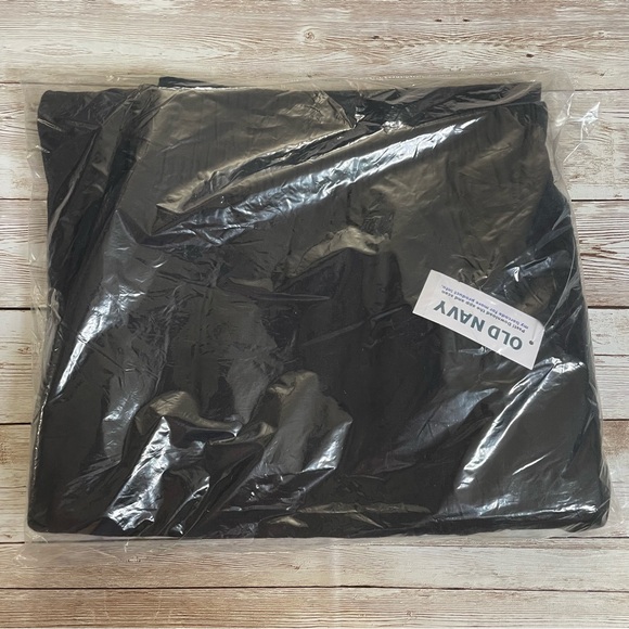 🆕 Old Navy Women's High-Waisted Linen-Blend Straight Ankle Pants Black M 8-10 - Picture 9 of 15